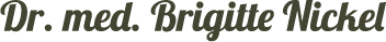 Praxis Dr. med. Brigitte Nickel Logo